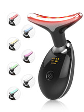 Yolopim face beauty device displaying 7-color LEDs for versatile skin care.