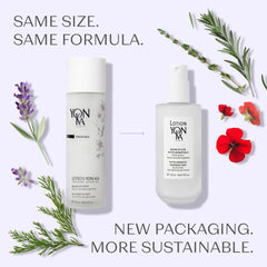 Yonka Lotion PNG Toner spray-action demonstrates even mist
