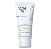 Yonka Pamplemousse PS cream jar front, lightweight moisturizer for dry skin hydration and glow