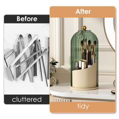 YOOLENS dustproof closed-lid case protects brushes from dust and debris.
