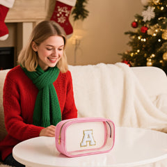 YOOLIFE clear makeup bag inside demonstrates spacious layout ideal for storing brushes, lipsticks, and mini items.