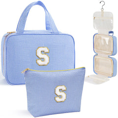 YOOLIFE Hanging Toiletry Bag with large capacity for organized travel.