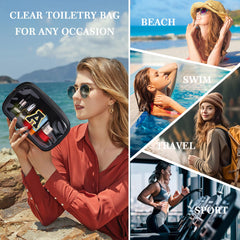 YOOLIFE wipe-clean surface keeps your cosmetics bag looking fresh after trips or busy days.