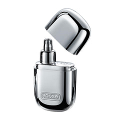Yoose nose trimmer alloy edition silver exterior highlights premium durability for travel grooming