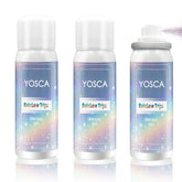Yosca glitter spray 3pack bottles for portable shimmer on the go