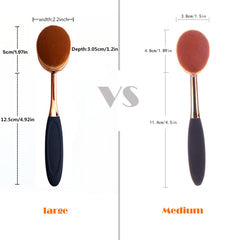 Yoseng toothbrush-shaped design aids even coverage for smooth results.