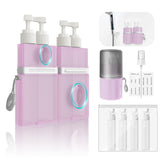 YOTIME 4in1 travel bottles set packaging keeps toiletries organized for on-the-go trips.