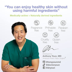 YOUN Beauty vitamin C serum dropper shows precise dispensing for even coverage