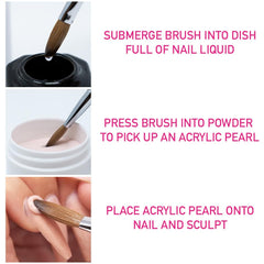Young Nails liquid monomer MMA-free label highlights safer at-home acrylics.