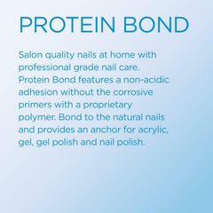 Young Nails Nail Protein Bond priming process — creates a sticky keratin surface