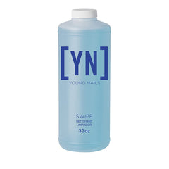 Young Nails Nail Swipe bottle pour enables clean prep before gel or acrylic applications.