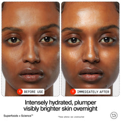 Youth To The People Superberry Dream Mask overnight application ready for wake-up glow.