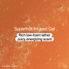 Youth To The People Superfruit Cleanser papaya and ginger ingredients support radiant skin.