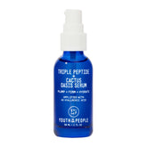 Youth To The People triple peptide Oasis serum bottle showing hydrating formula for dry skin
