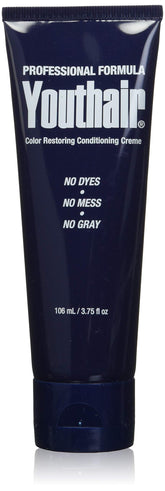 Youthair Creme Lead-Free pack3 front view shows three tubes for quick at-home color refresh.