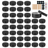 YQ 60-pack tins with lids ready for organized cosmetics and labels.
