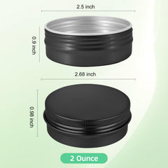 YQ tin with label surface ideal for branding and ingredient listing.