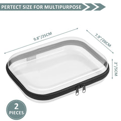 YQBRAO clear case used for craft supplies, visible items at a glance.