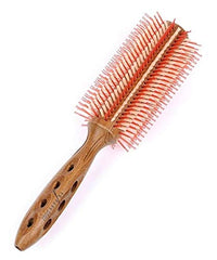 YS Park G-Series Curl Shine Round Brush in use for effortless hair styling and curl definition.