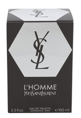 Yves Saint Laurent L'Homme spray application offers easy, even spritz for all-day freshness.