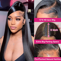 Ysxbui 180-density Brazilian virgin hair closeup emphasizes fullness and natural shine