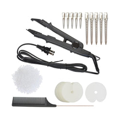 YTBYT hair extensions tool kit heat iron wand closeup for precise styling flexibility