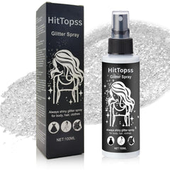 YTRUNS glitter spray for hair adds radiant, breathable shimmer.