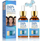 Yuanyuuo 2Box Stock Solution Serum bottle front view for daily hydrating skincare.