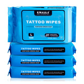 Yuelong Green Soap Tattoo Wipes open packaging for quick studio prep