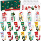 YUEONEWIN Christmas hand cream and lip balm set arranged for gifting