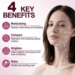 YUEPLATTNMAY Calcium Volume Multi Balm around the eye contour delivers gentle hydration for delicate skin.