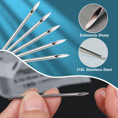 Yugui hollow sharp-tip needles enable cleaner, quicker insertion.