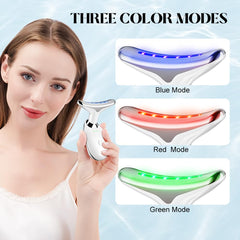 YUNRUO face-massager with vibration modes for customizable relaxation