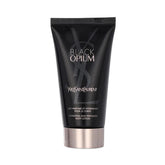 Yves Saint Laurent Black Opium shimmering moisture fluid bottle for luminous hydration.