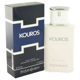 Yves Saint Laurent Kouros EDT bottle front view for a bold, lasting presence.