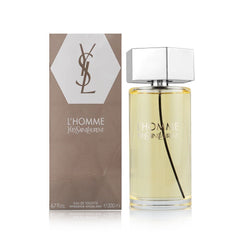 Yves Saint Laurent L'Homme EDT spray close-up for daytime confidence and refined personal style.