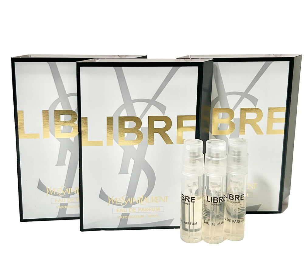 Yves Saint Laurent Libre 3-pack front view for travel-size exploration