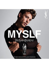 Yves Saint Laurent Myslf bottle front view highlighting bold scent impression