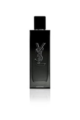 Yves Saint Laurent Myslf bottle front view, bold lasting fragrance.