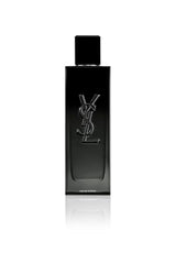 Yves Saint Laurent Myslf bottle front view, bold lasting fragrance.