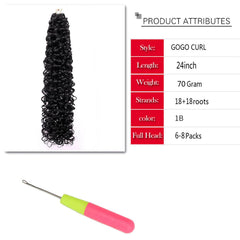 YXCHERISHAIR 14-inch 1B/27 blend close-up for natural shine.
