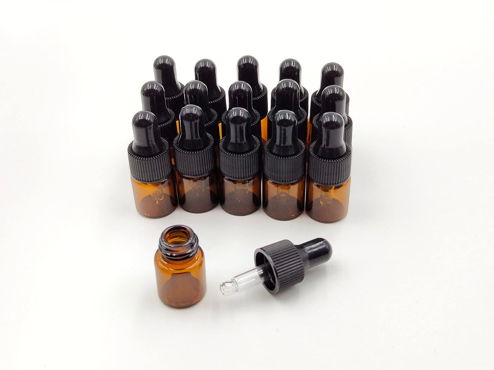 YYNGJCK amber glass dropper bottle cap closeup for secure sealing