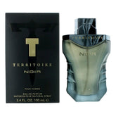 YZY Perfume Territoire Noir bottle close-up for confident daily wear.