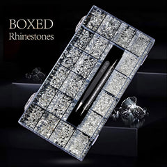 Yzzseven 20 styles flatback crystals for versatile embellishments.