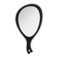 10-inch wide teardrop oval mirror by Zadro for full-face viewing
