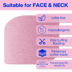Zancony face tape nasolabial-folds-patch smooths smile lines for a youthful contour