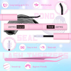 Zanlufly soft cotton band lashes shown for comfortable, seamless wear.