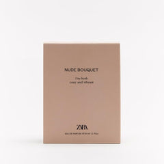 Zara Nude Bouquet notes-graphic image emphasizes cherry and vanilla notes