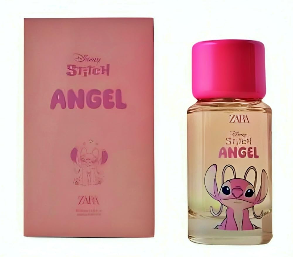 Zara Stitch Angel EDT 50ml bottle with playful fruity notes for everyday wear