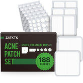 ZATKTK Pimple Patches pack shot with six sizes for flexible coverage.